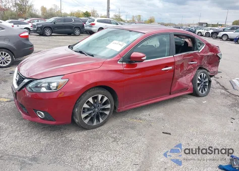 2019 Nissan Sentra Sr из США, поврежденный, VIN 3N1AB7AP7KY210500